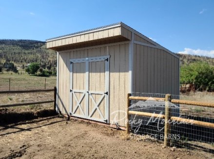 Lean-To-Run-In-Shed-10x12-with-Doors-