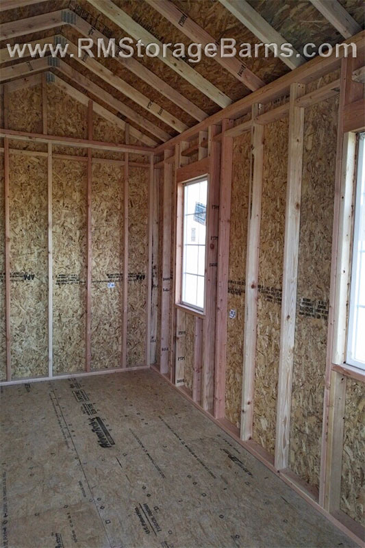 8×12 Alpine Style Shed Rocky Mountain Storage Barns